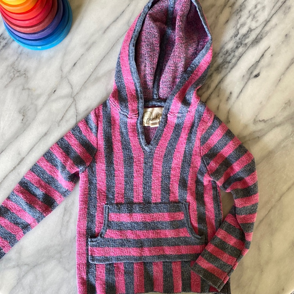 Peek toddler poncho